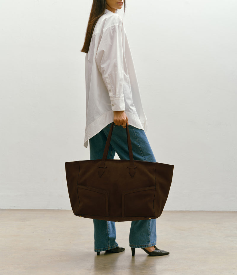 Sergeant Carryall Suede Chocolate