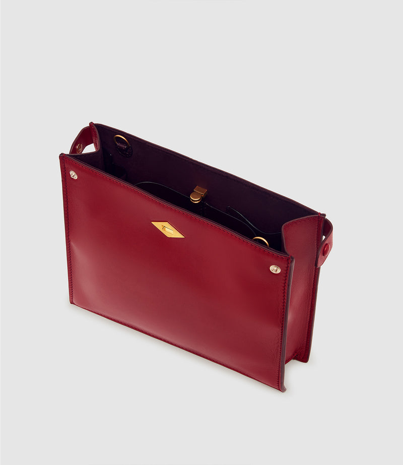 Stowaway Crossbody Buttery Nappa Pomodoro