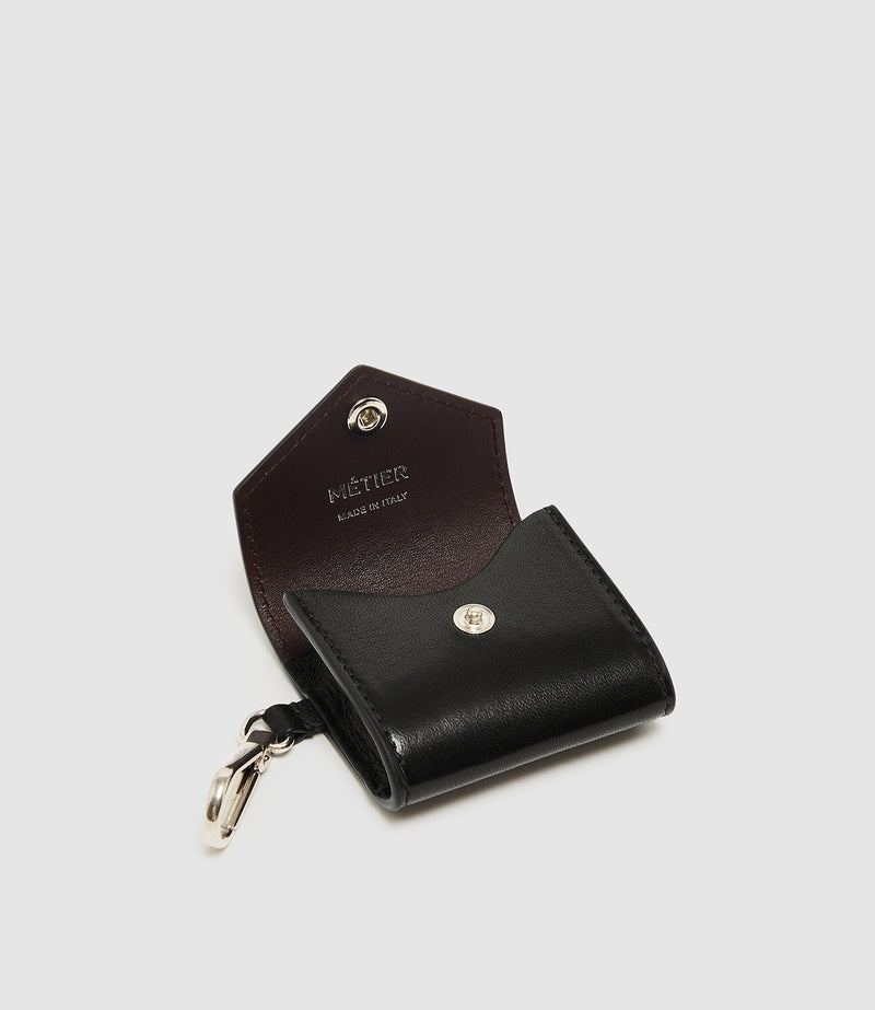 Airpods Case Buttery Nappa Black