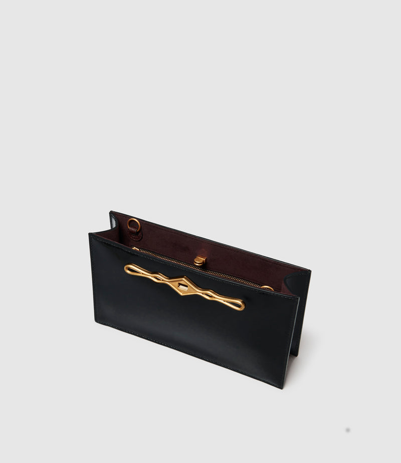 Fernando Jorge | Métier Ease Glossy Calfskin Black