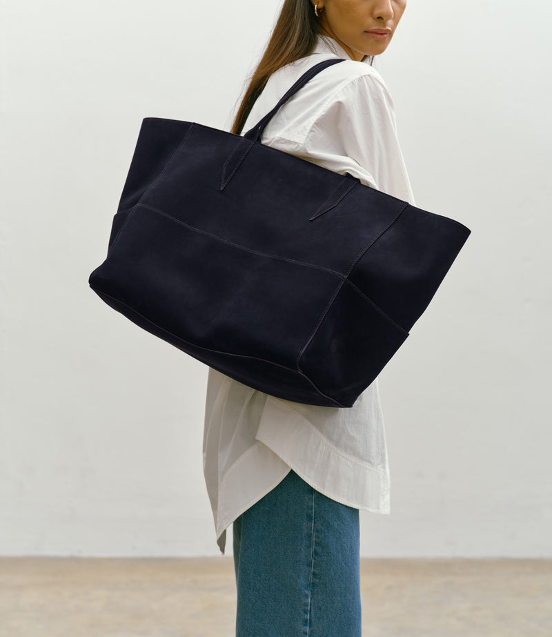 Incognito Large Nubuck Navy