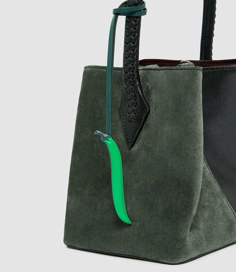 Métier x Gohar World Vérité Mini Elvis with Suede Racing Green with Emerald