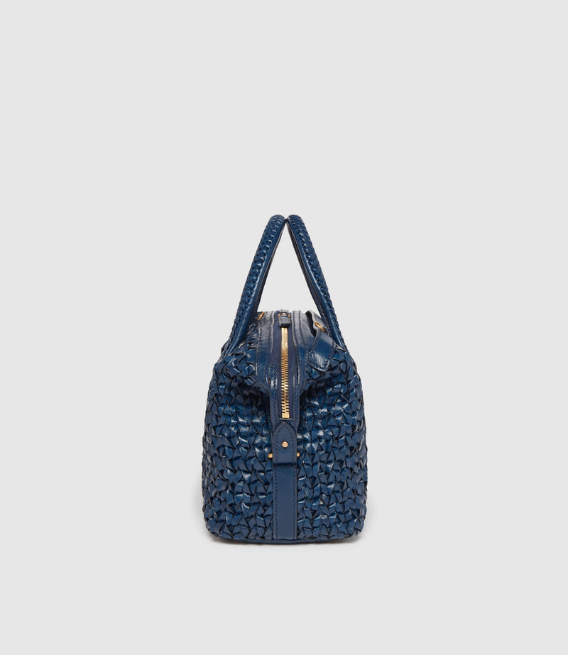 Collector's Edition: Vérité City Small Meribel Woven Sapphire 6/10