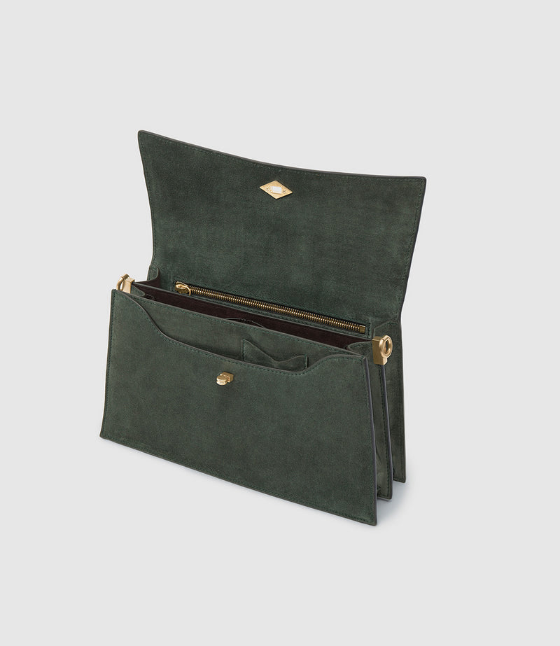 Roma Suede Emerald