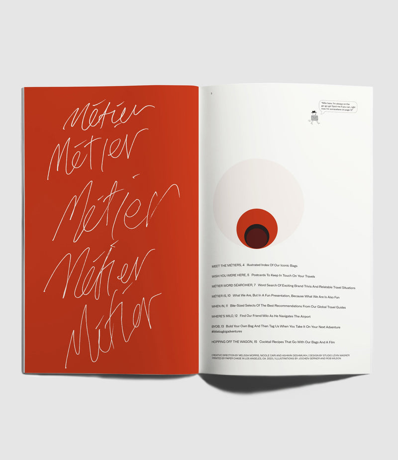 The Métier Zine | Volume 1