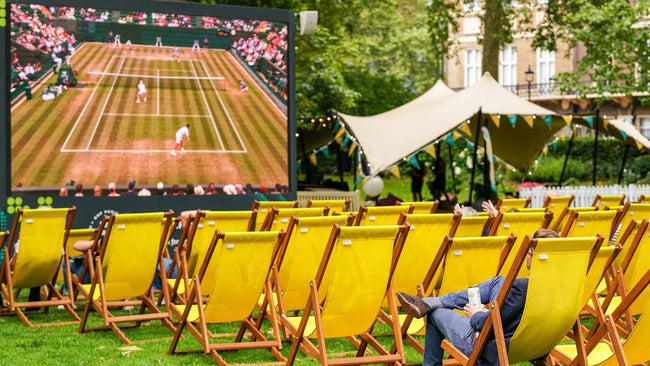 Wimbledon Screening, Portman Square Garden