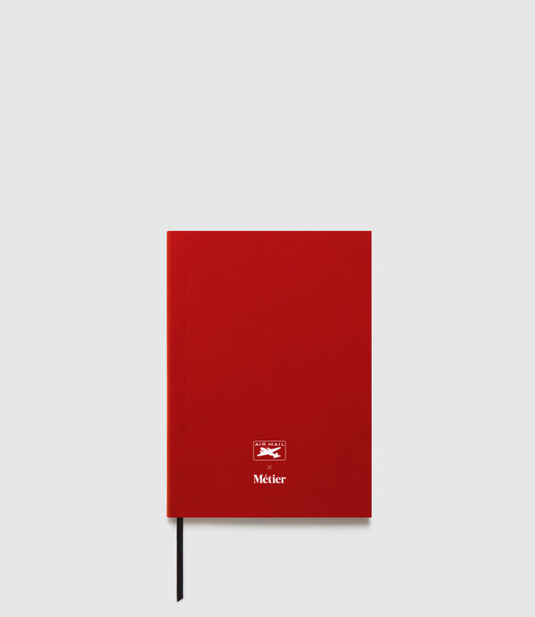 Air Mail x Métier A5 Notebook Air Mail Paper Red