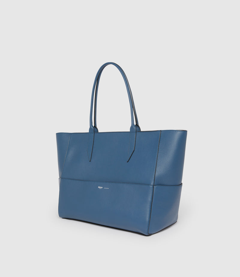 Incognito Small Cabas Smooth Calfskin Storm