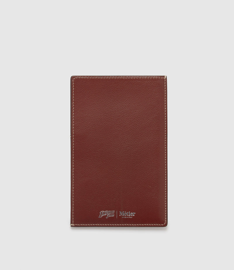 INDIANA JONES™ Thin Travel Wallet Rust Elvis Leather