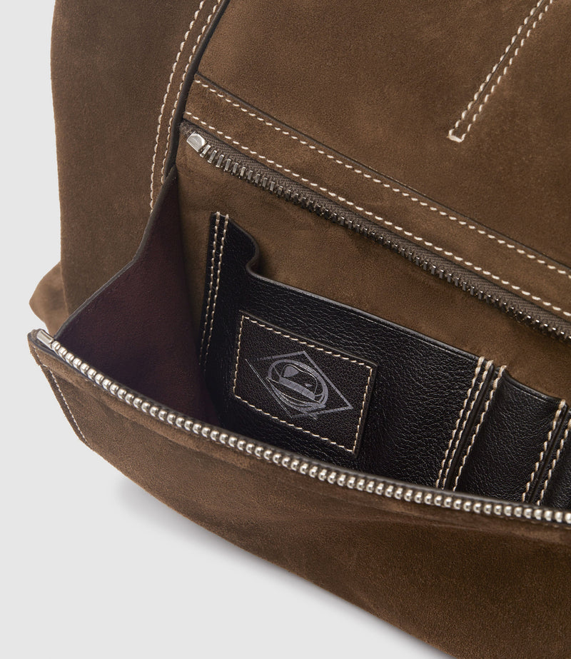 INDIANA JONES™ Vagabond Duffle Chocolate Suede