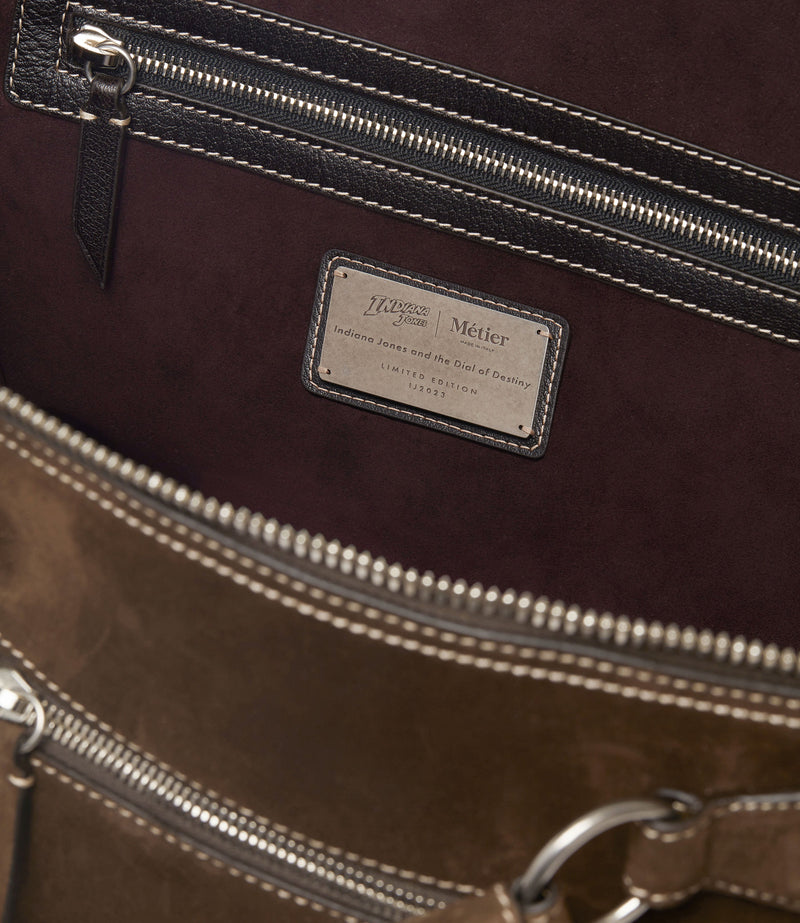 INDIANA JONES™ Vagabond Duffle Chocolate Suede