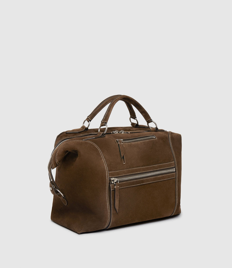 INDIANA JONES™ Vagabond Messenger Chocolate Suede