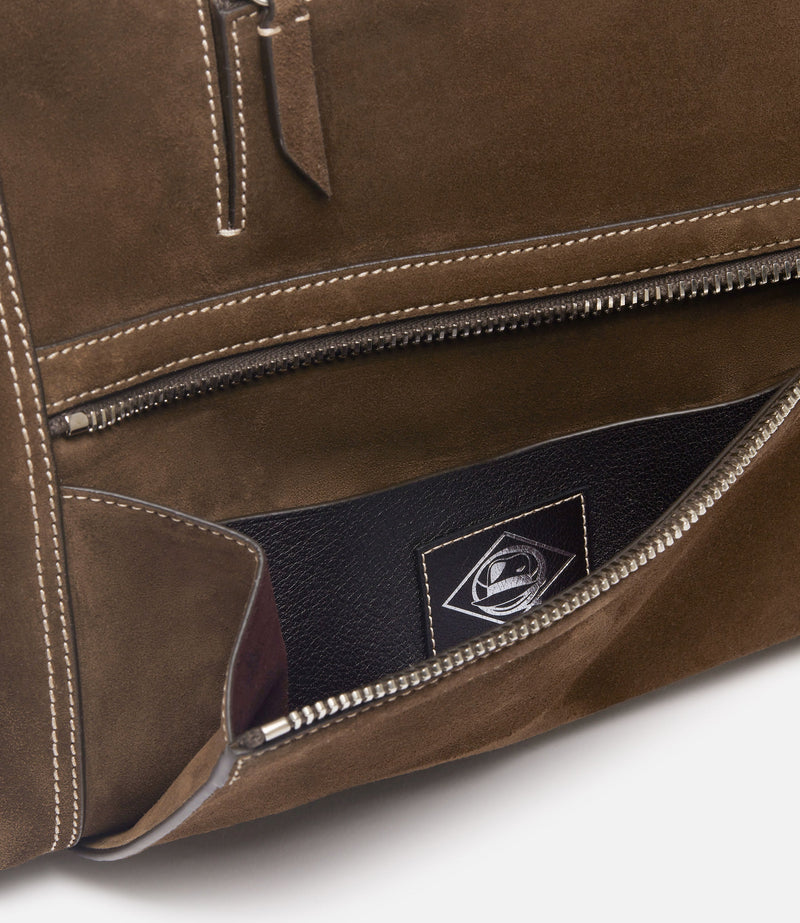 INDIANA JONES™ Vagabond Messenger Chocolate Suede