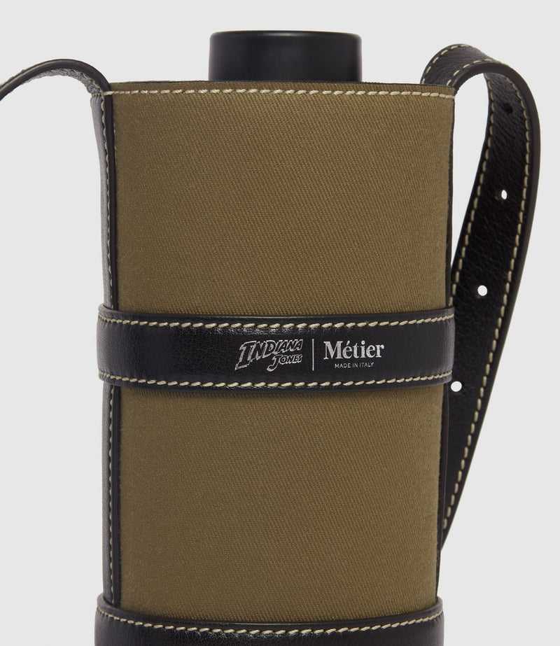 INDIANA JONES™ Water Bottle Holder Military Canvas