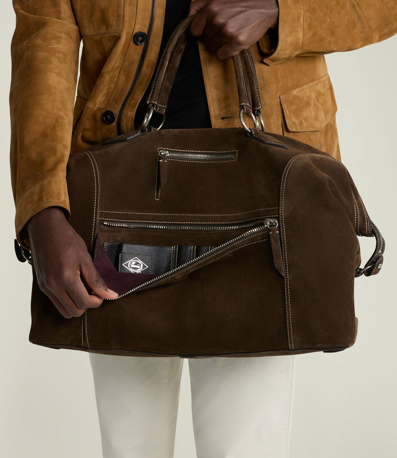 INDIANA JONES™ Vagabond Duffle Chocolate Suede