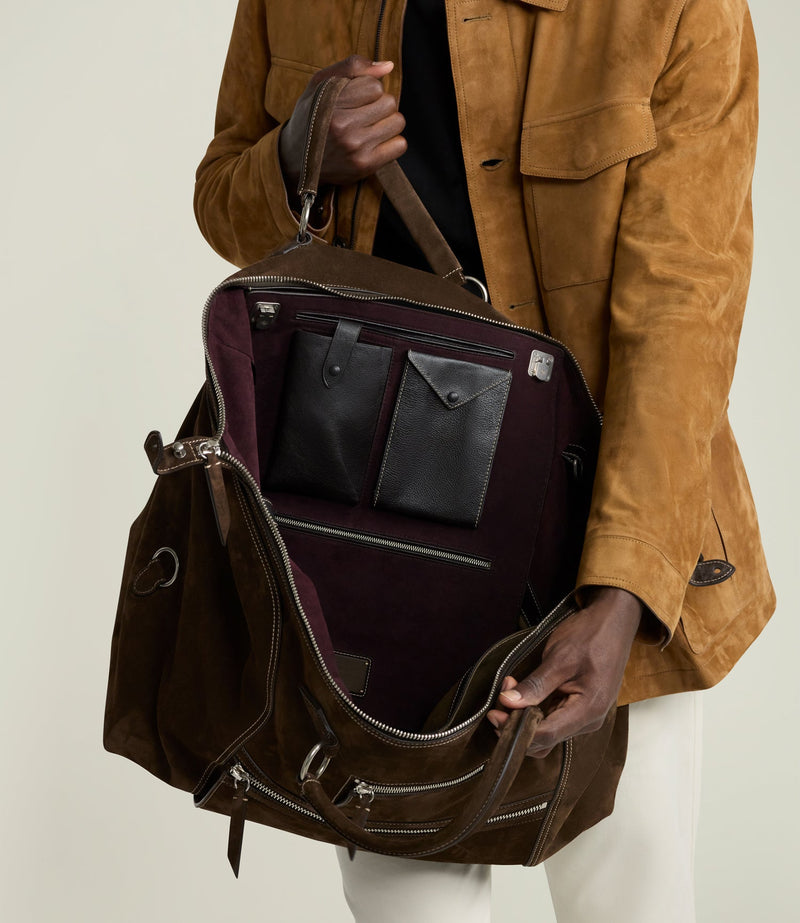 INDIANA JONES™ Vagabond Duffle Chocolate Suede