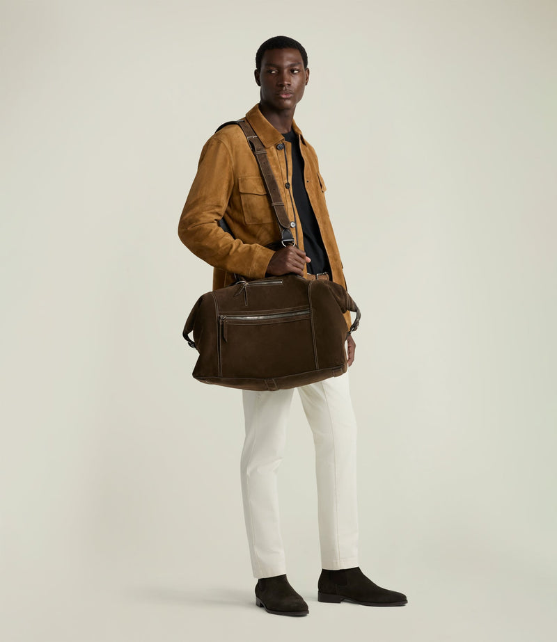 INDIANA JONES™ Vagabond Duffle Chocolate Suede