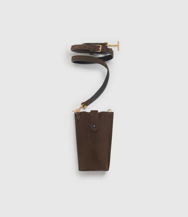 Minimalist Double Suede Chocolate