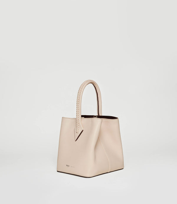 Vérité Mini Collapsible Tote Bag Smooth Calfskin Blush