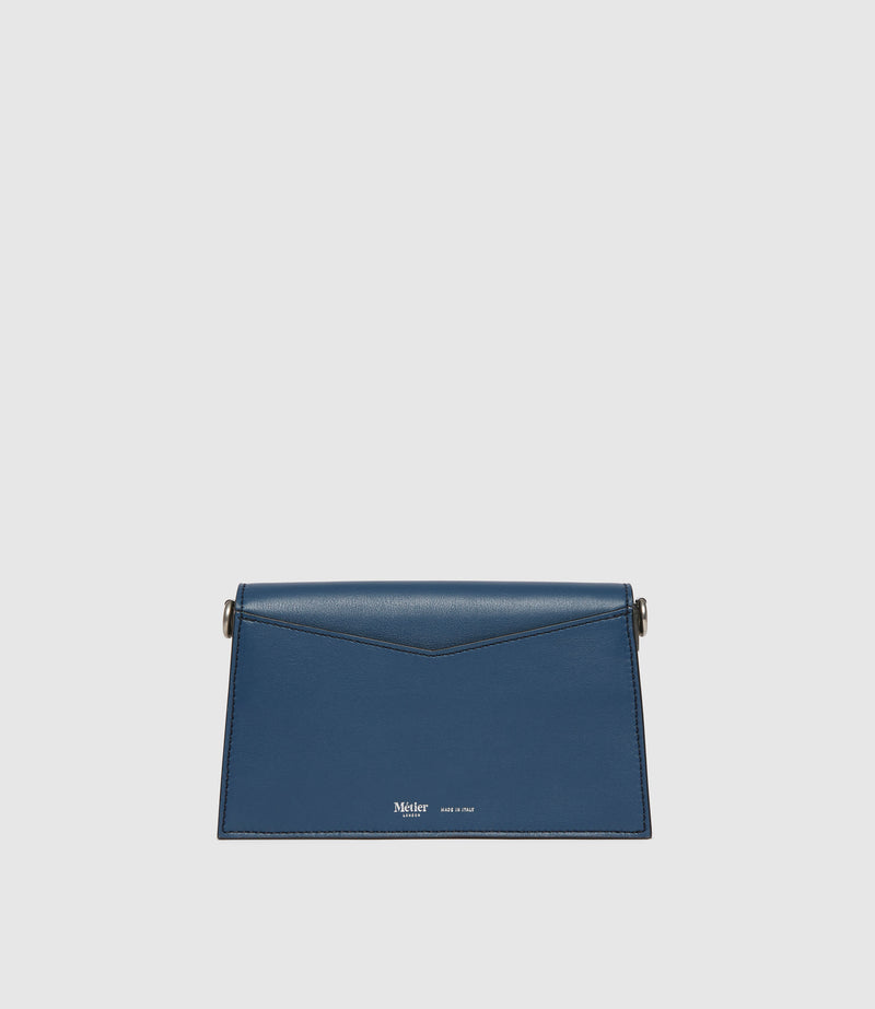 Roma Mini Smooth Calfskin Storm
