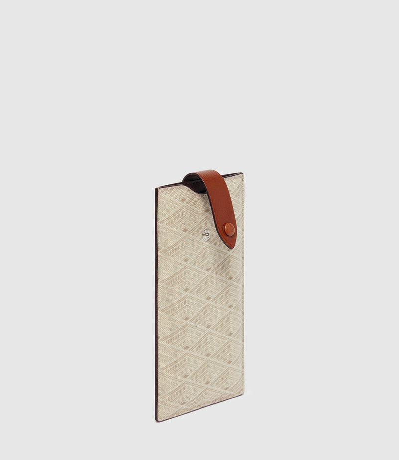 Padded Glasses Case Signature Canvas Light