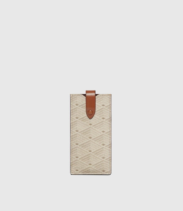 Padded Glasses Case Signature Canvas Light