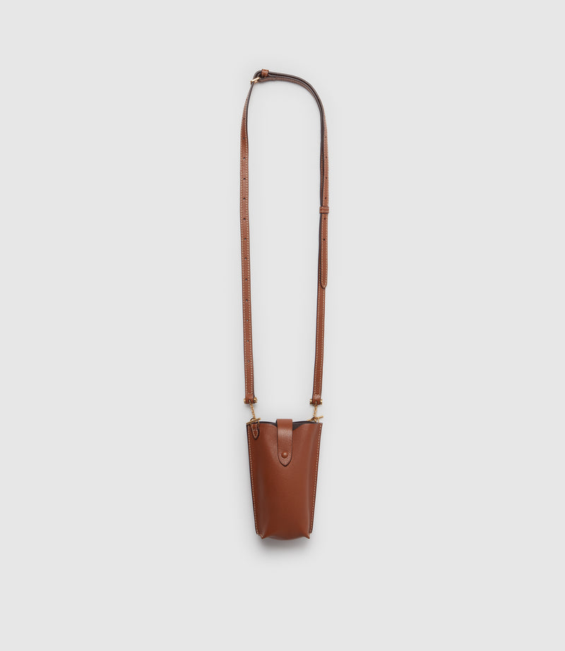 Minimalist Double Buffalo Cognac