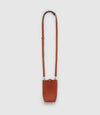 Minimalist Smooth Calfskin Sienna