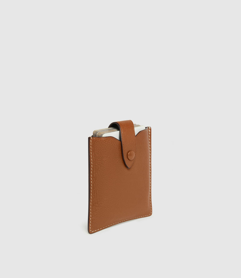 Playing Cards and Deck of Cards Case Buffalo Cognac