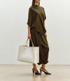 Chameleon 41 Oversized Diamond Jacquard Grey with Bianco