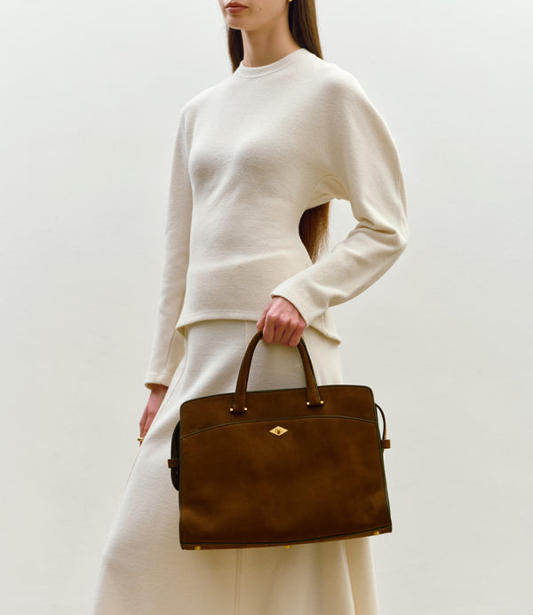 Private Eye Nubuck Chestnut