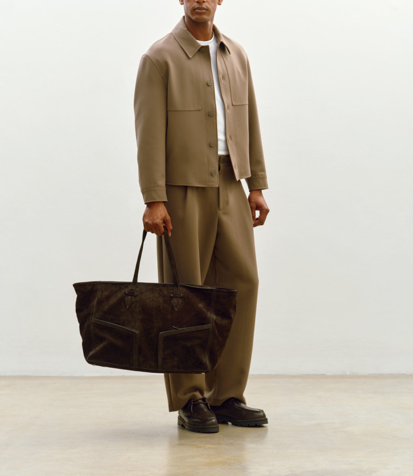 Sergeant Carryall Suede Chocolate