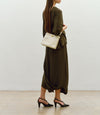 Stowaway Crossbody Buttery Nappa Crème with Gold Hardware