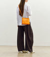 Stowaway Crossbody Nubuck Tangerine