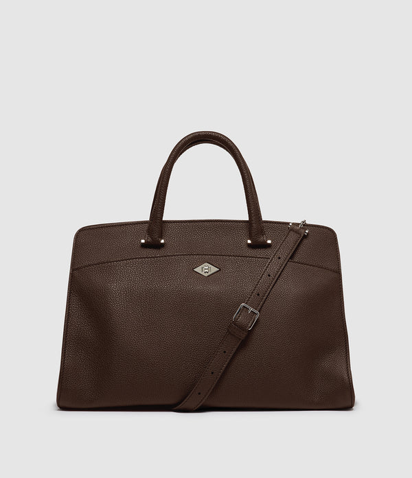 Private Eye Soft Grain Leather Café