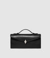 Edge Clutch Buttery Nappa Black