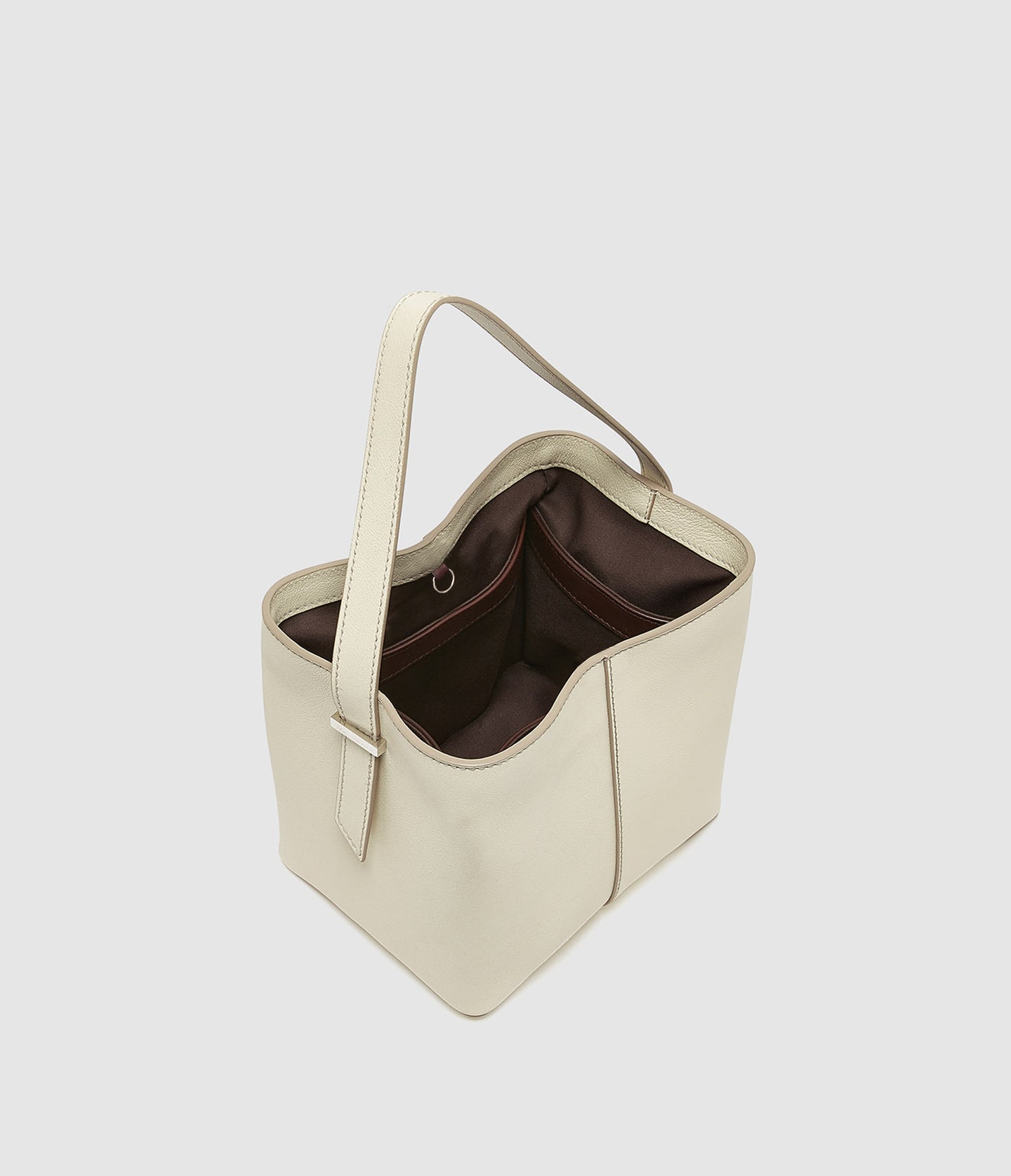 Tilt 16 Smooth Calfskin White Sand