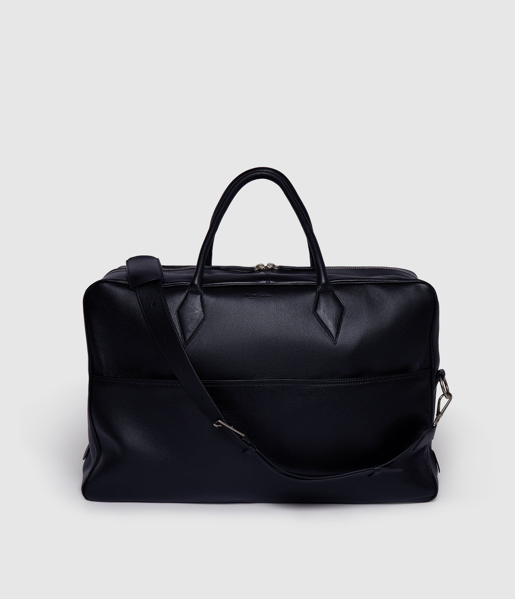 Closer Slim Buffalo Leather Briefcase Cacao Dark Brown | Métier US