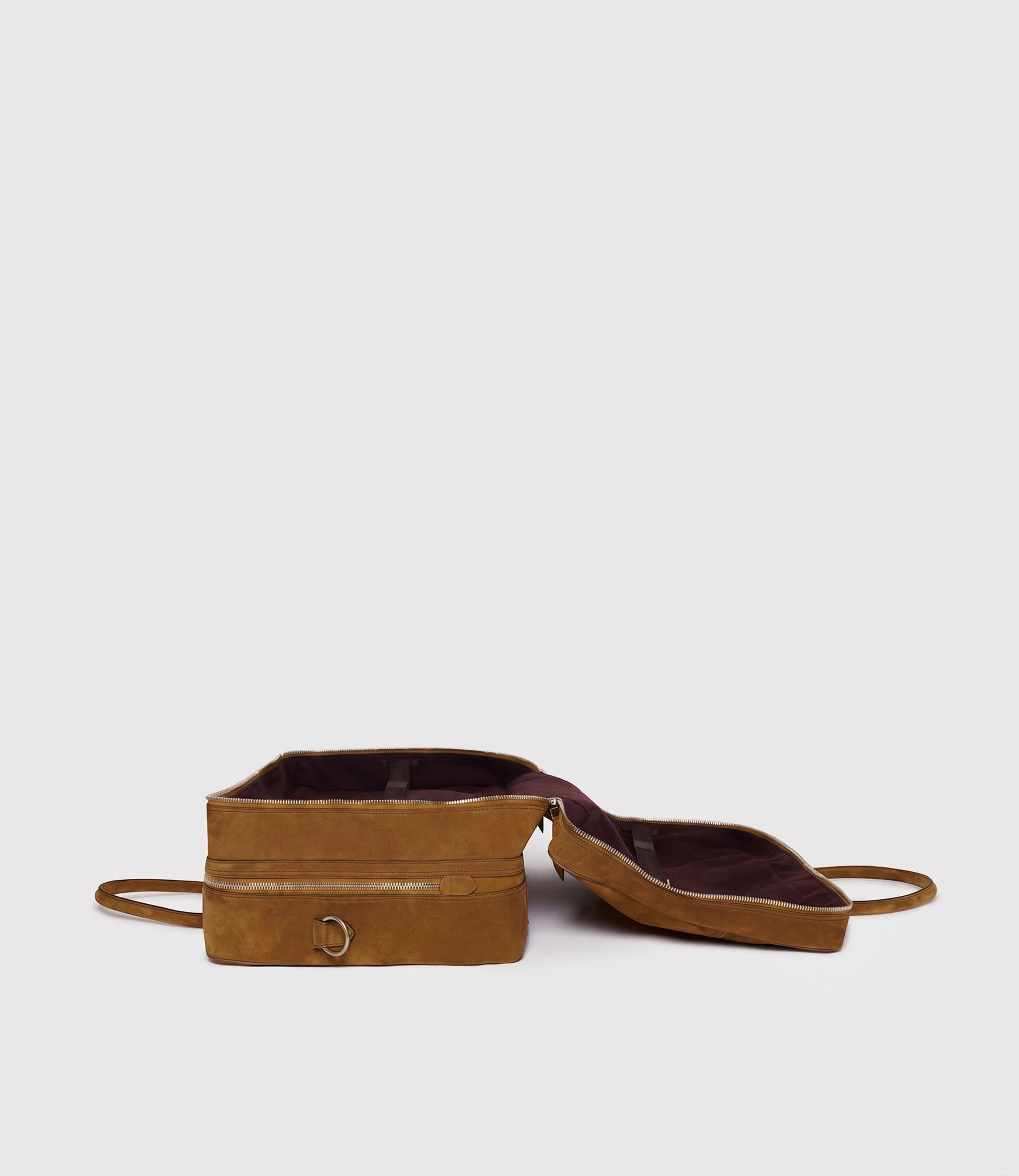 Métier Men's Large Travel Overnight Bag Tan Suede | Métier US