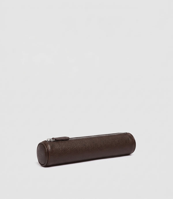 Pencil Case Pebble Grain Chocolate