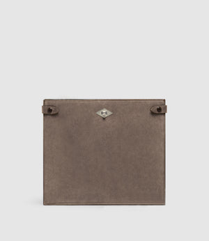 Stowaway Crossbody Suede Clay