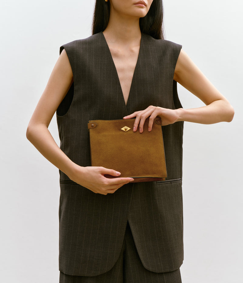Stowaway Crossbody Suede Marrakech