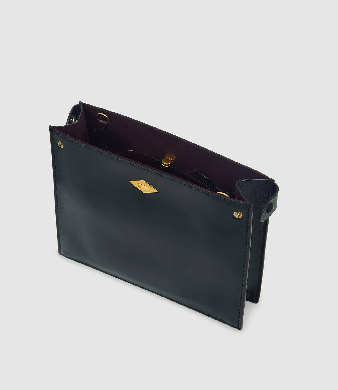 Stowaway Crossbody Buttery Nappa Foresta