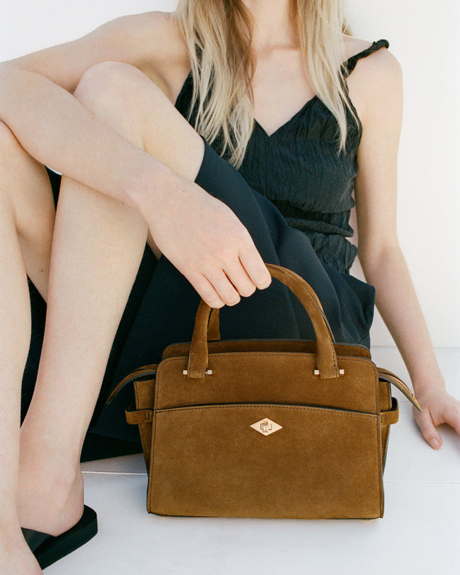 dressing bags for ladies Red Woven Tracy Bag