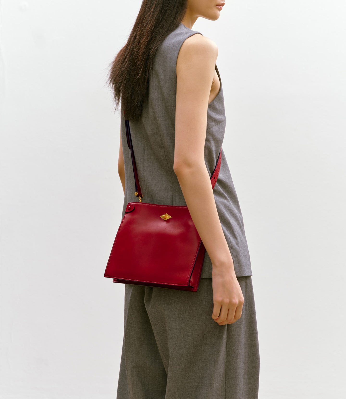 Stowaway Crossbody Buttery Nappa Pomodoro