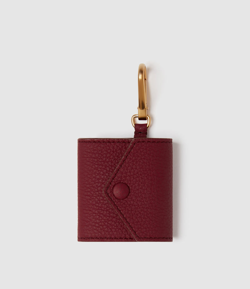 AirPods Case Soft Grain Rosso