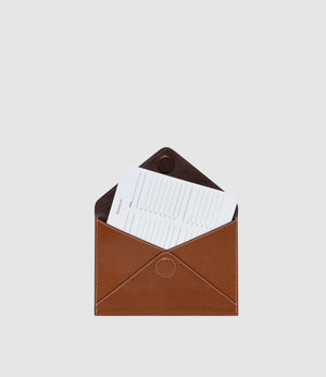 A6 Envelope Buffalo Cognac