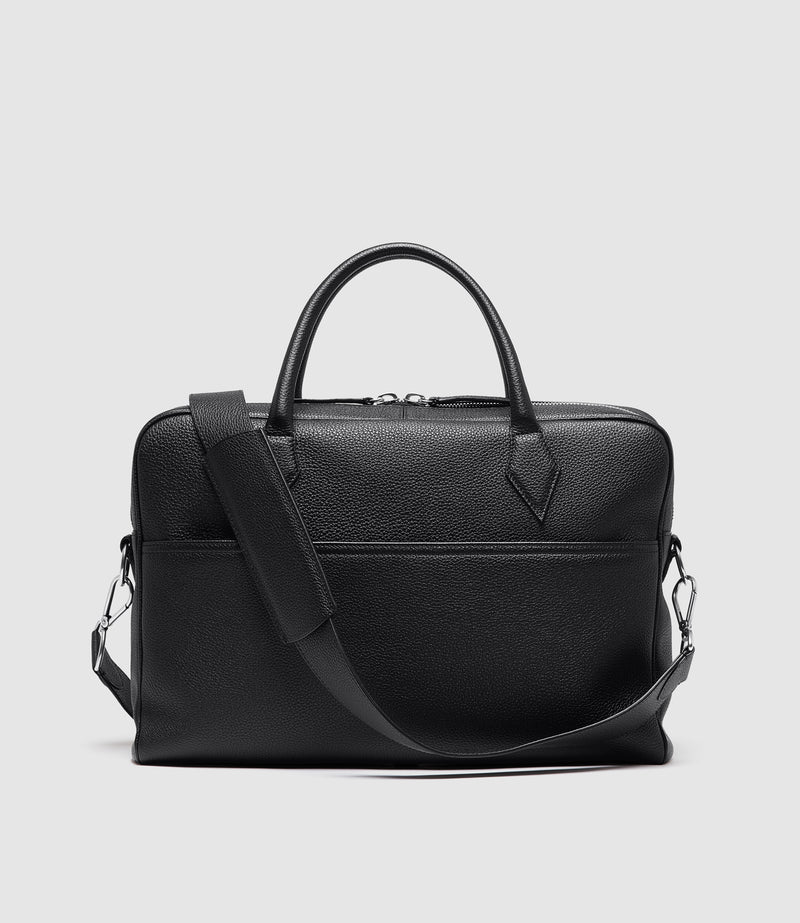 Closer Slim Pebble Grain Black