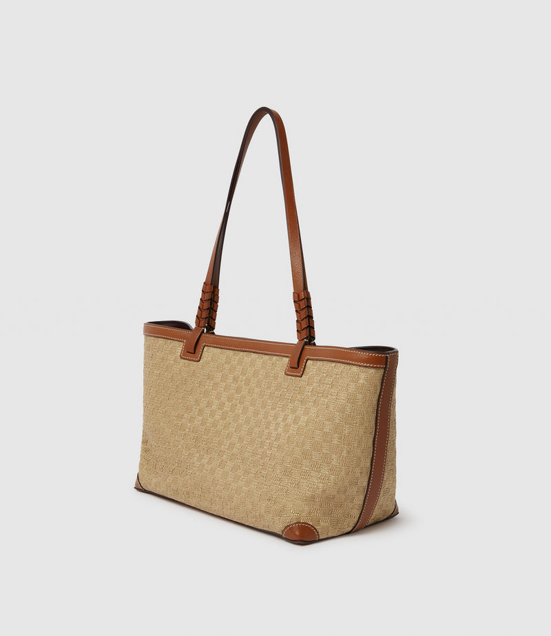 Cala 32 Woven Fabric Sahara with Buffalo Cognac
