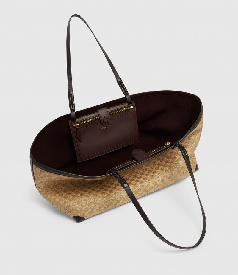 Cala 42 Woven Fabric Sahara with Buffalo Cacao